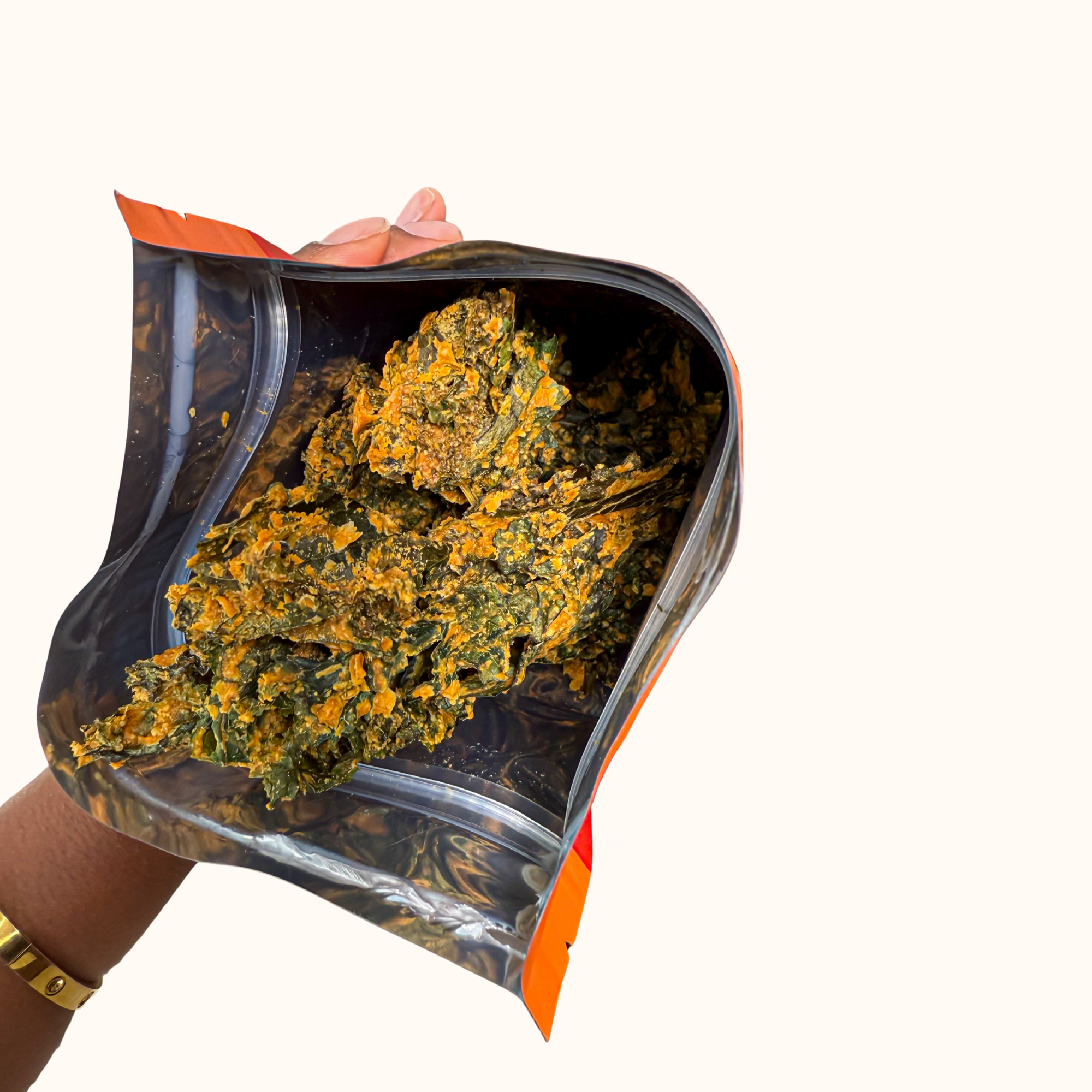 Spicy Red Hot Kale Chips - Vegan, Gluten-Free, Non-GMO