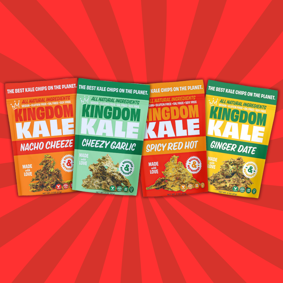 RED HOT KALE CHIPS