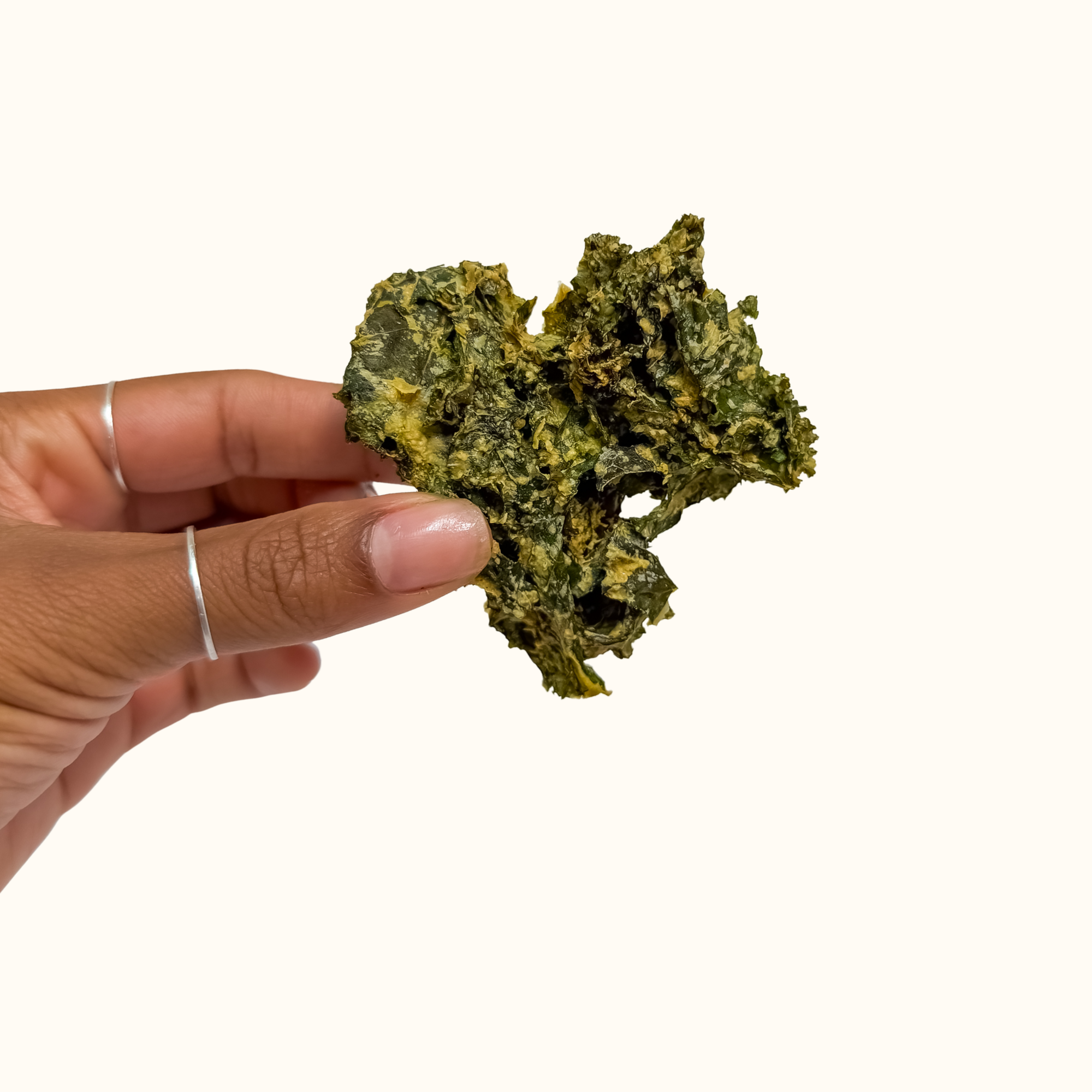 Cheesy Garlic Kale Chips - Vegan, Gluten-Free, Non-GMO