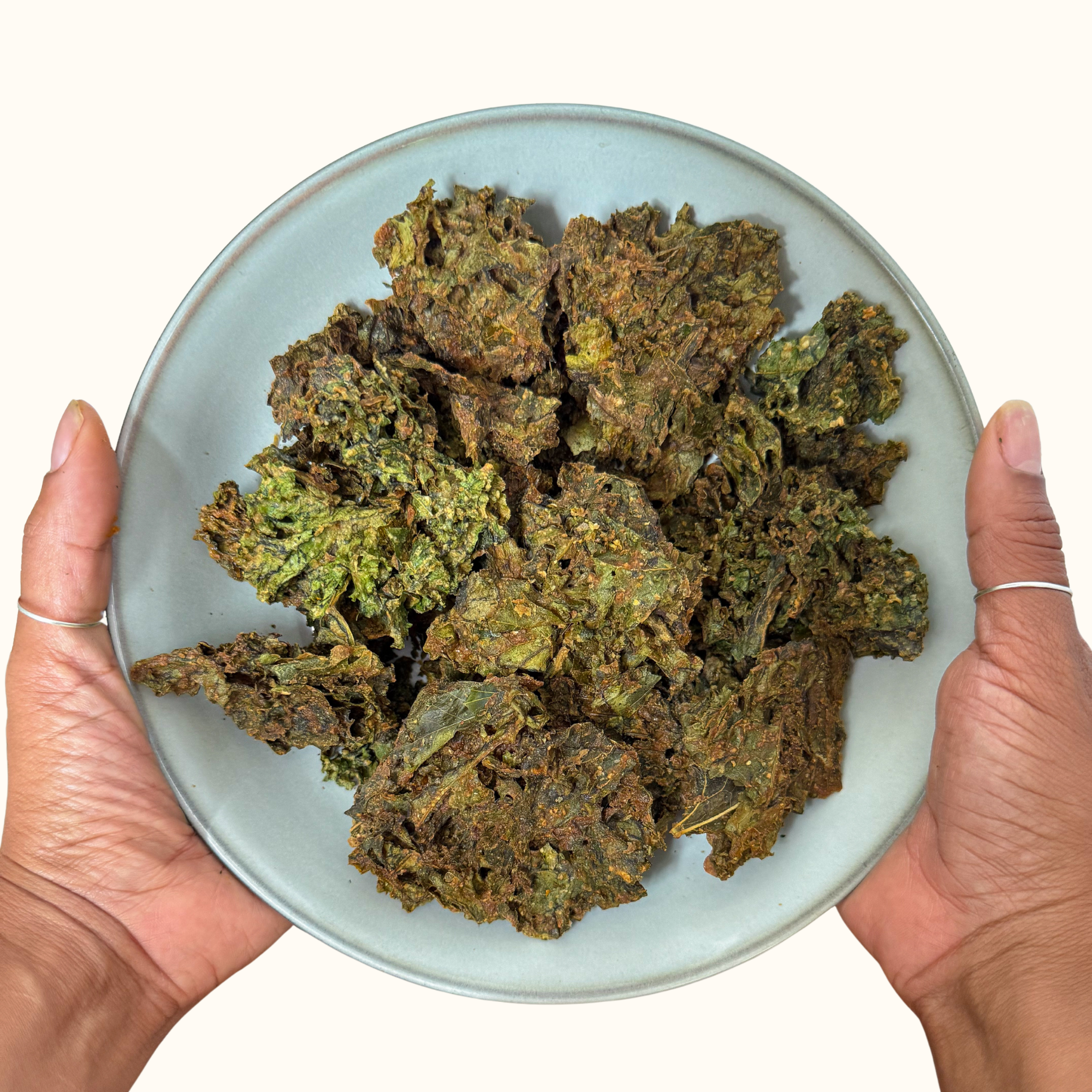 Ginger Date Kale Chips - Vegan, Gluten-Free, Non-GMO