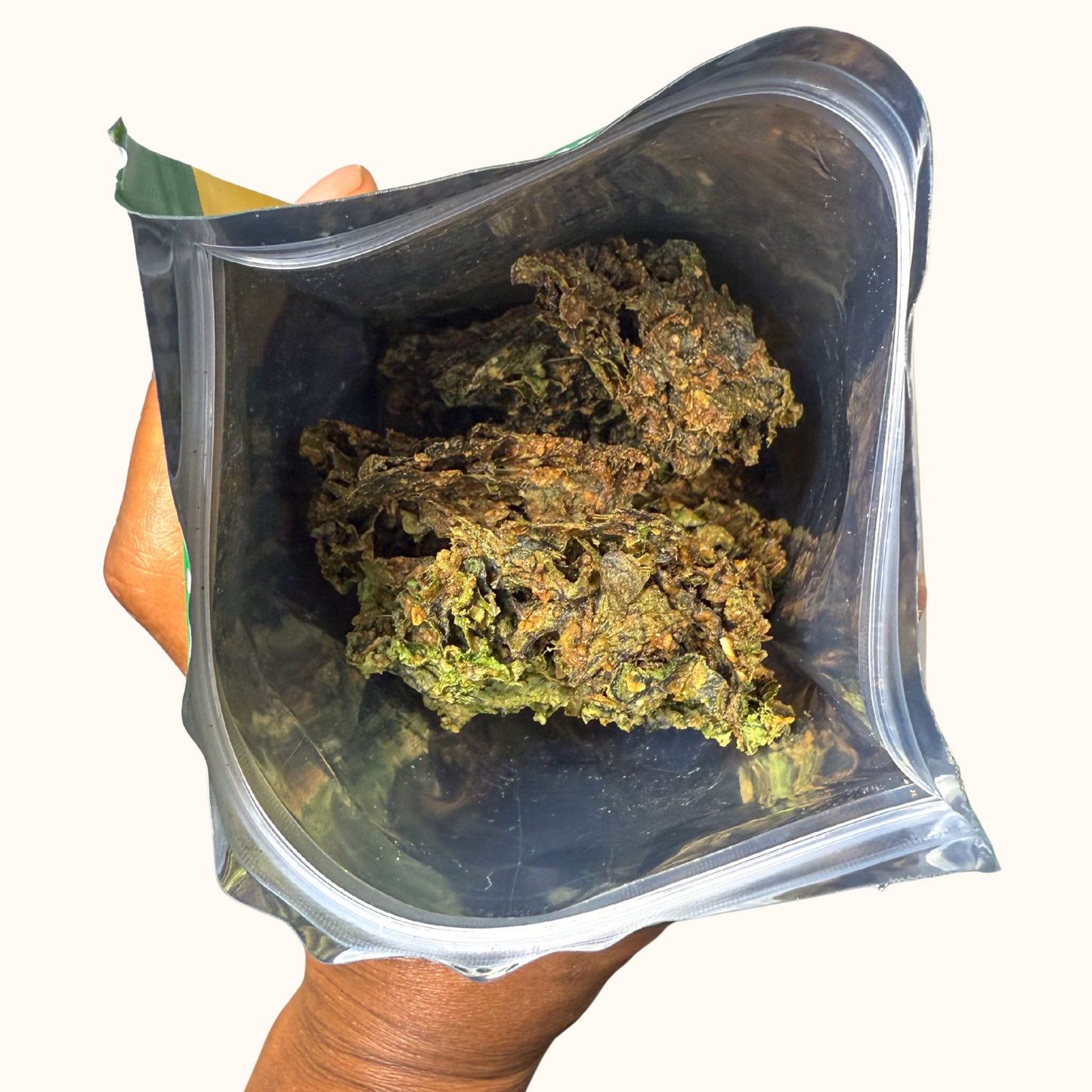 Ginger Date Kale Chips - Vegan, Gluten-Free, Non-GMO